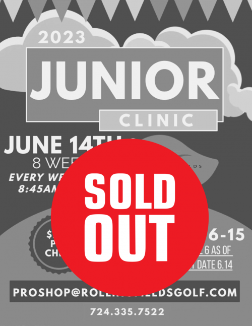 23 Junior Clinic Sold Out